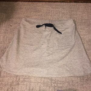J crew sweat skirt
